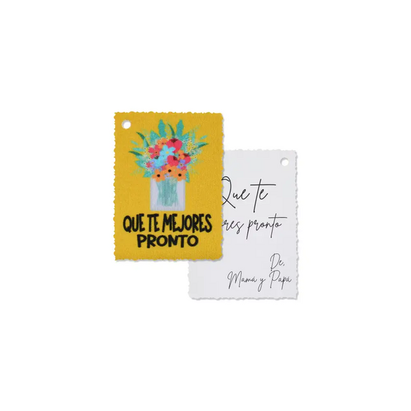 Get Well Soon Gift Tags - Kaio-Dia IT/ES