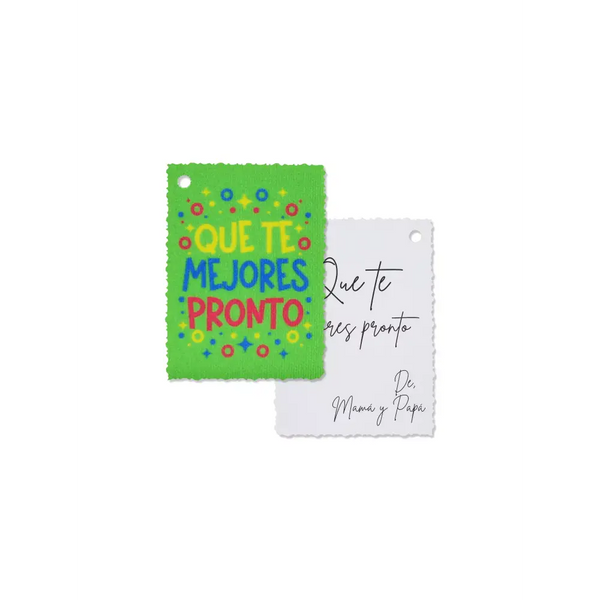 Get Well Soon Gift Tags - Kaio-Dia IT/ES