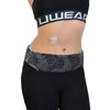 Adjustable insulin pump waist belt for discreet comfort.