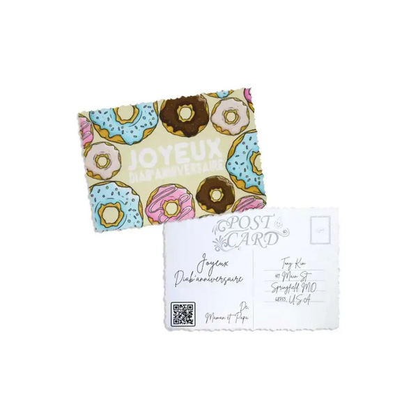 Diaversary Postcards - Kaio Cards