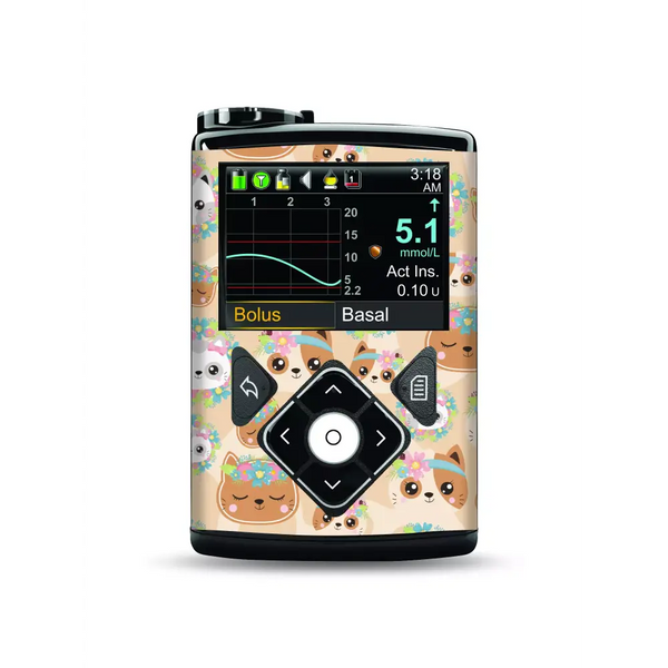 MiniMed Decals Spring Edition - Protect in Style Kaio - Dia