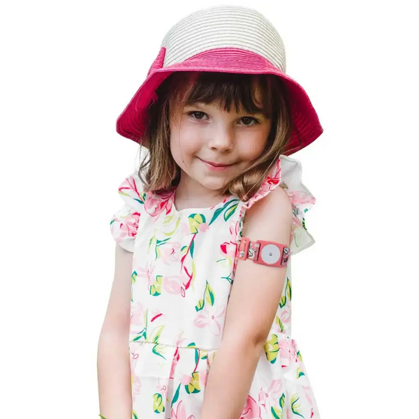 Freestyle Libre 2 Armband for children with playful design and adjustable fit.