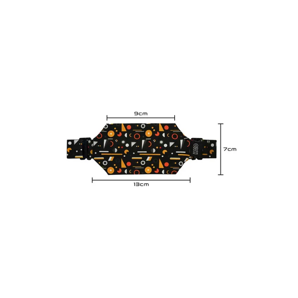 Colorful patterned fabric belt for Dia-Body Pouch, ideal for insulin pumps