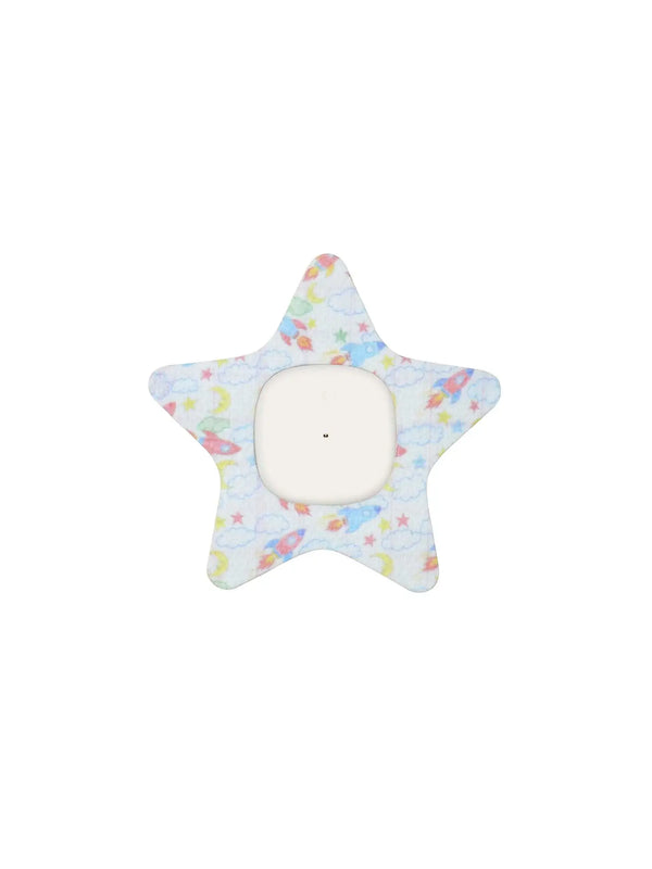 Fixeringsplåster för barn till Medtronic Simplera Sync – Blomma, Stjärna eller Lejon – Patch Me Up!