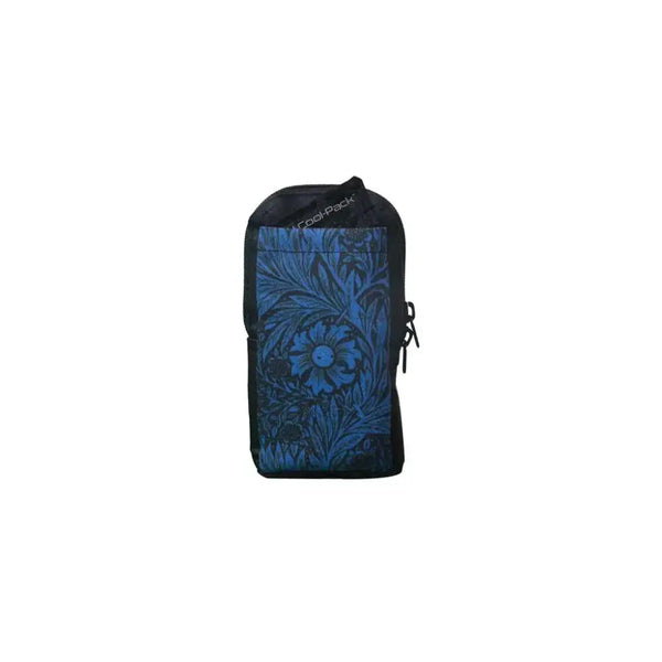 Vertical Insulin Pump Case with floral print, fits most popular models, features Dia-Cool pack.