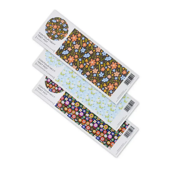 Contour Next Test Strip Pot Sticker - Spring Collection