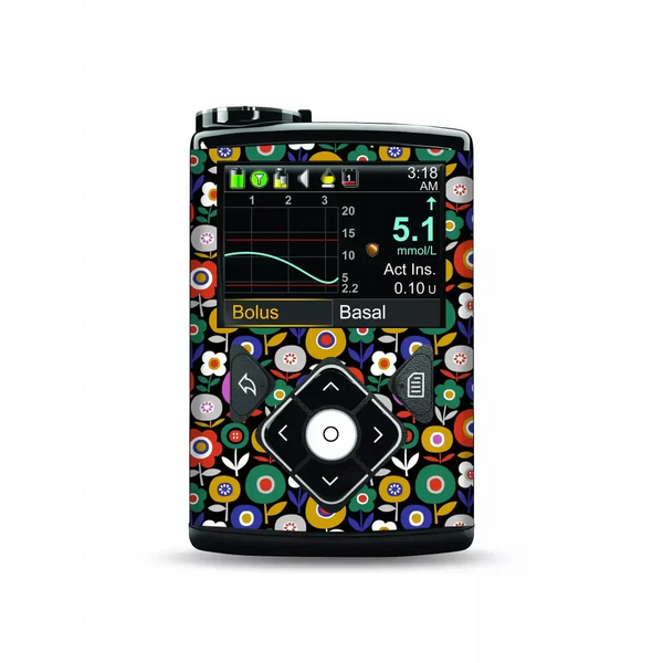Medtronic MiniMed Insulin Pump Stickers - Spring Collection