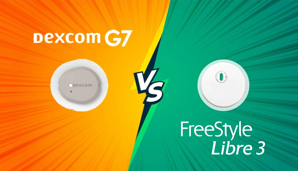 Dexcom G7 vs. FreeStyle Libre 3: Vilken glukossensor vinner för diabetesbehandling?