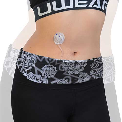 Dia-Belly Belt - Adjustable waist belt for insulin pump Image