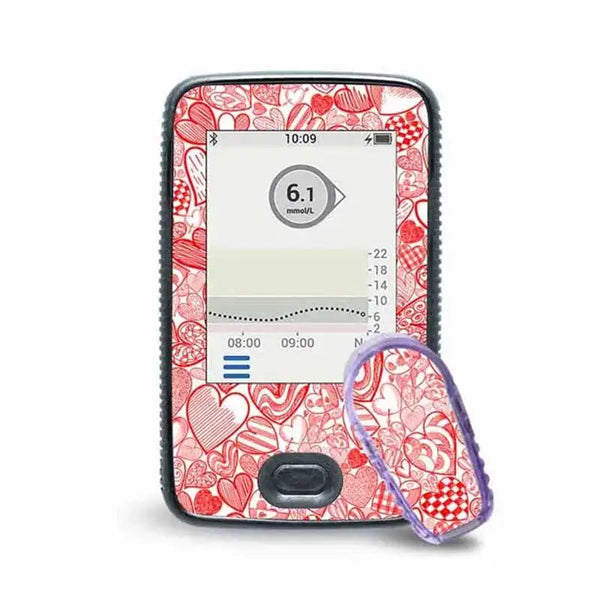 Dexcom G6 mottagare och sändare