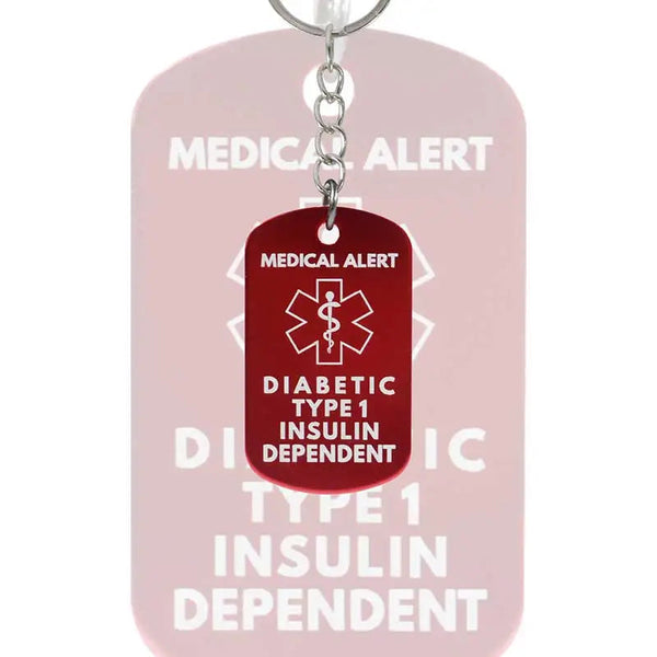 Nyckelringar för diabetesmedvetenhet - Kaio-Key Hanger
