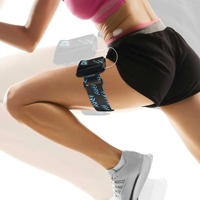 Insulin Pump Leg band and Pouch - Dia-Unisex Sport Leg Band Image