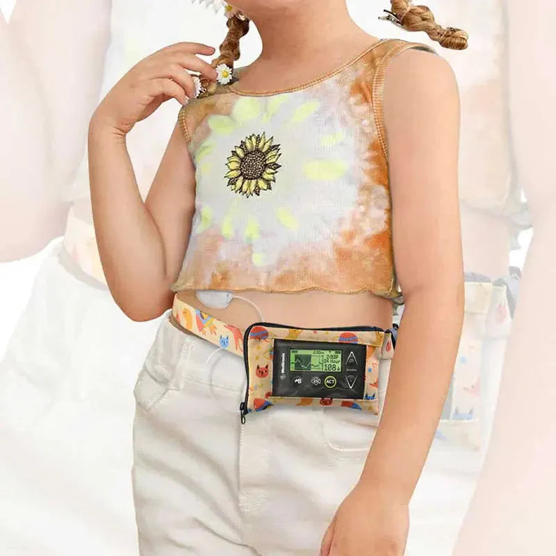 Insulin Pump Belt with Window For Kids Image