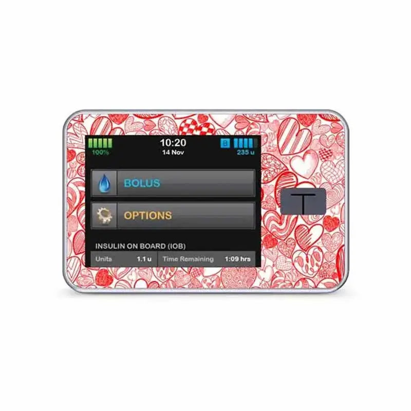 Tandem t:slim Insulin Pump Decorative Stickers Image