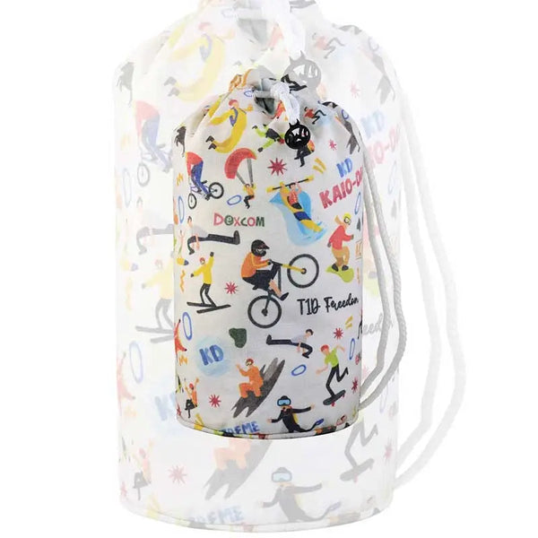 Den roliga väskan med diabetestema - Dia-Bucket Bag