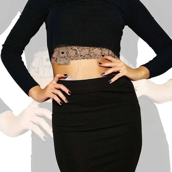 Bär din insulinpump med elegans - Dia-Adjustable Chest and Waist Belt Lace