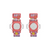 Medtronic Simplera armband with rotating clip for children, featuring whimsical prints and vibrant colors.