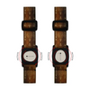 Dexcom G7 blood glucose sensor armband with Viking-themed design, featuring rotating clip.