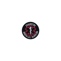 Diabetes Medical Supply - Embroidered Iron-On Patches