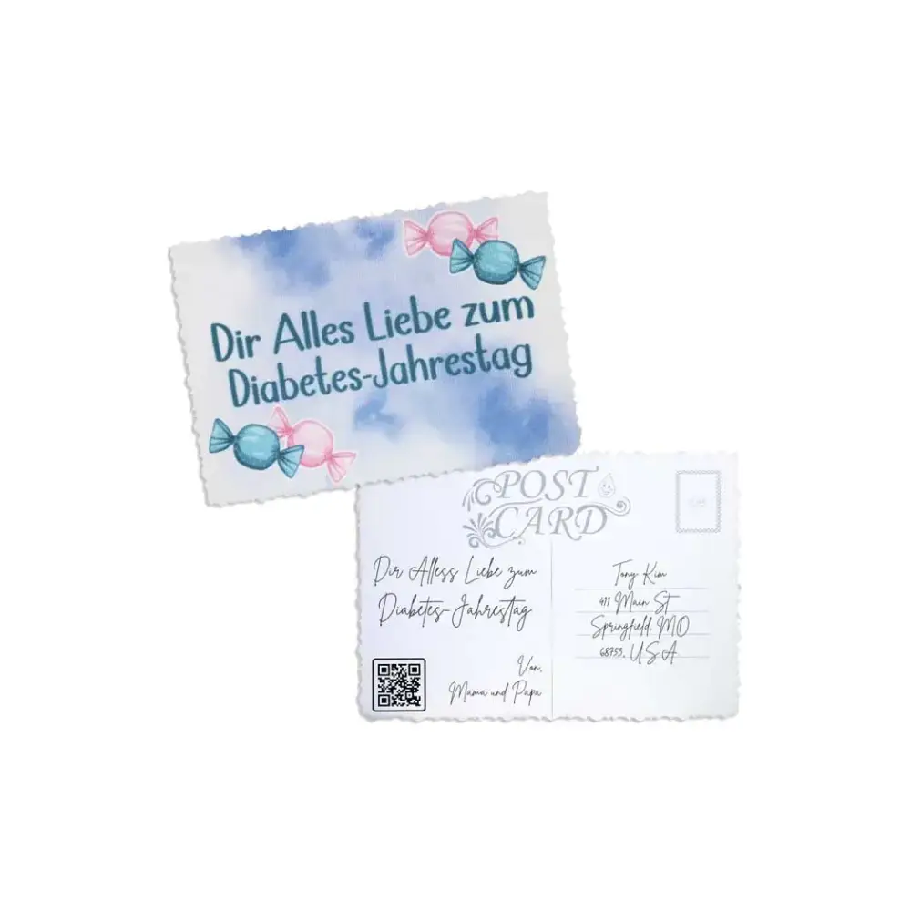 Diaversary Postcards - Kaio Cards