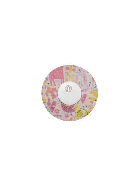 Freestyle Libre 3 childhood memories patch with colorful design, secure and breathable.