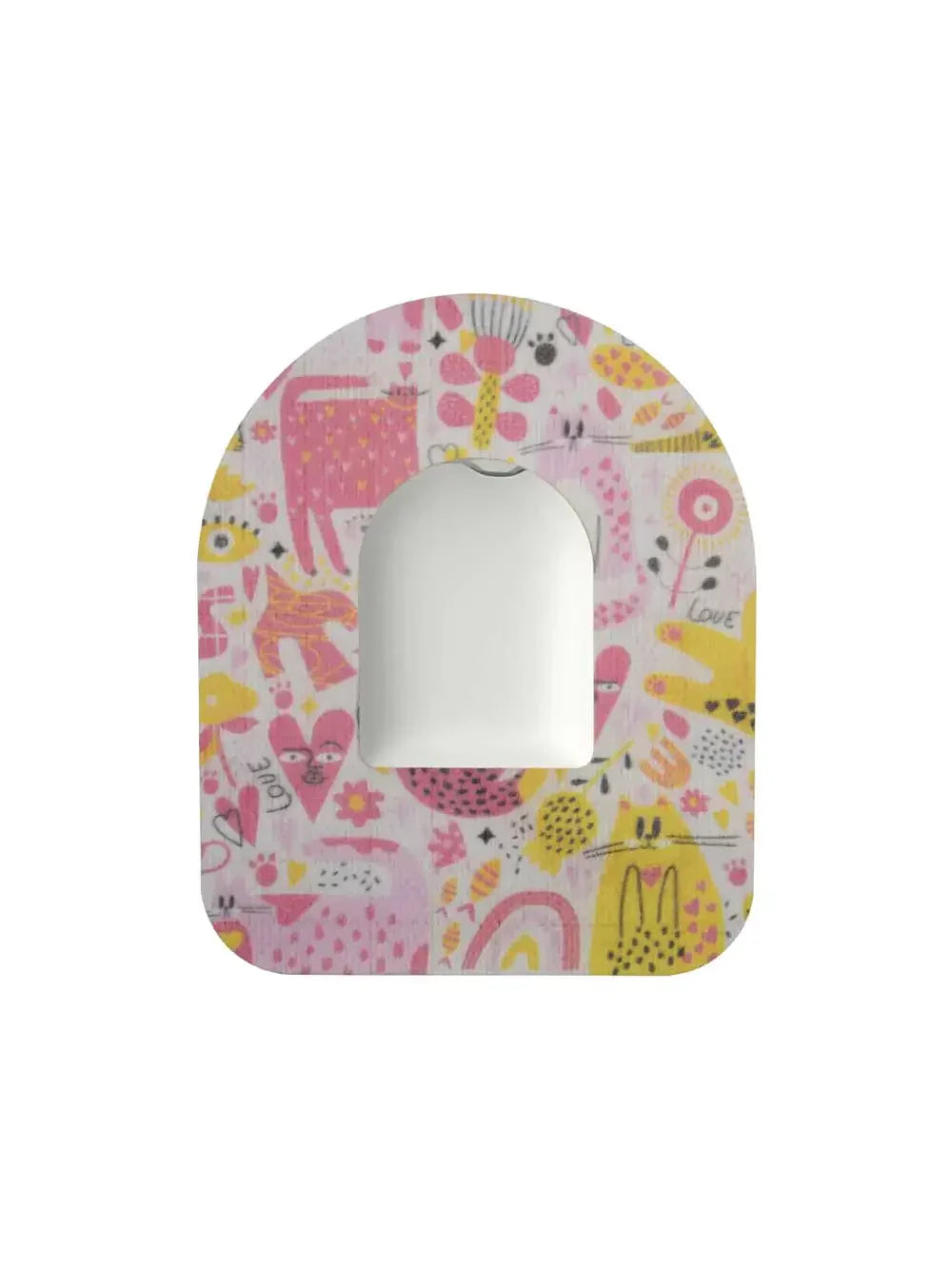 Plåster för Omnipod-podd, motiv Catch the Love