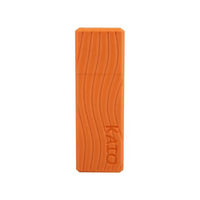 Orange Dextro Energy Protection Tube with textured grip and secure cap for tablet safety