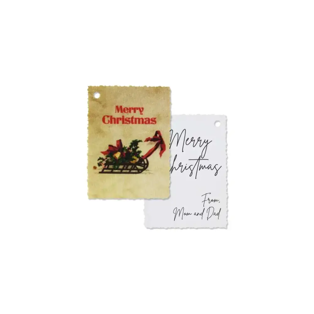 Elegant Christmas Gift Tags - Kaio-Canva Tags