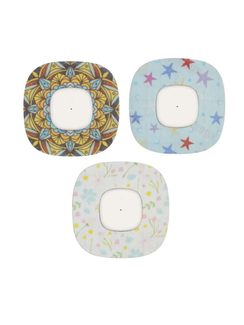 Plåster för Simplera Sync, Fresh-serien, Starlit Garden-set med 3 plåster