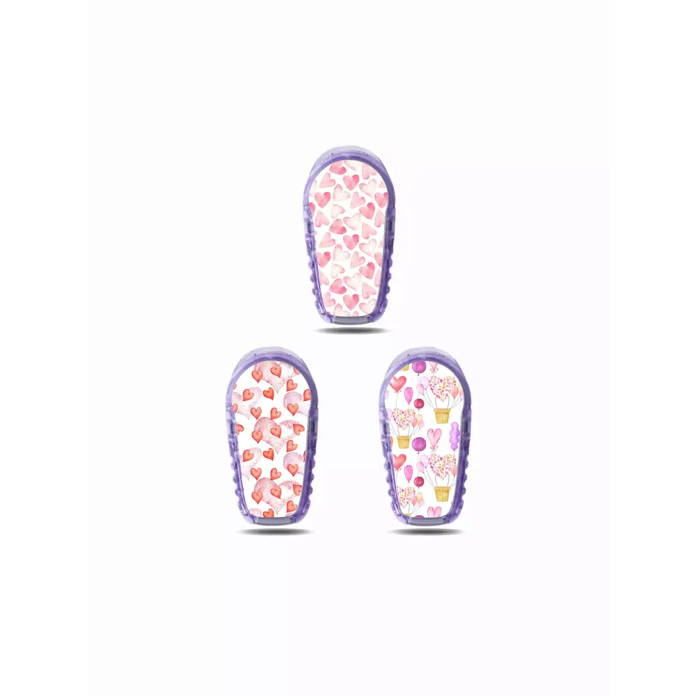 Dexcom G6 Stickers - Valentine Edition 2024
