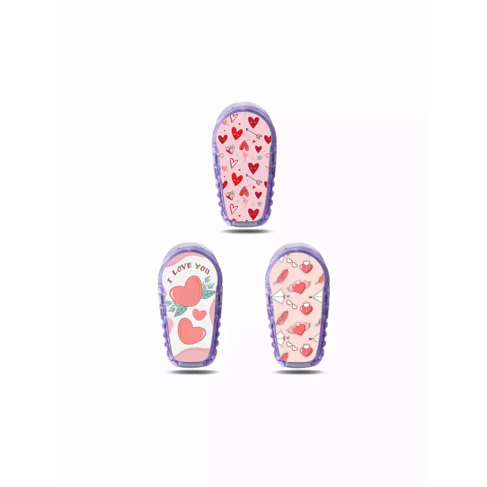 Dexcom G6 Stickers - Valentine Edition 2024
