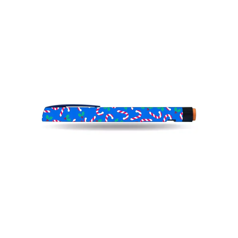 NovoRapid Flexpen Insulin Pen Stickers - Christmas
