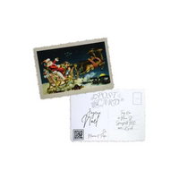 Elegant Christmas Postcard - Kaio-Cards