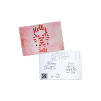 Elegant Christmas Postcard - Kaio-Cards