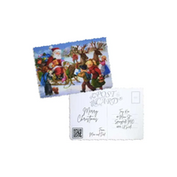 Elegant Christmas Postcard - Kaio-Cards
