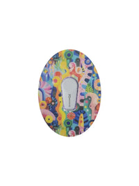 Plåster för Dexcom G6, motiv Ethereal Bloom