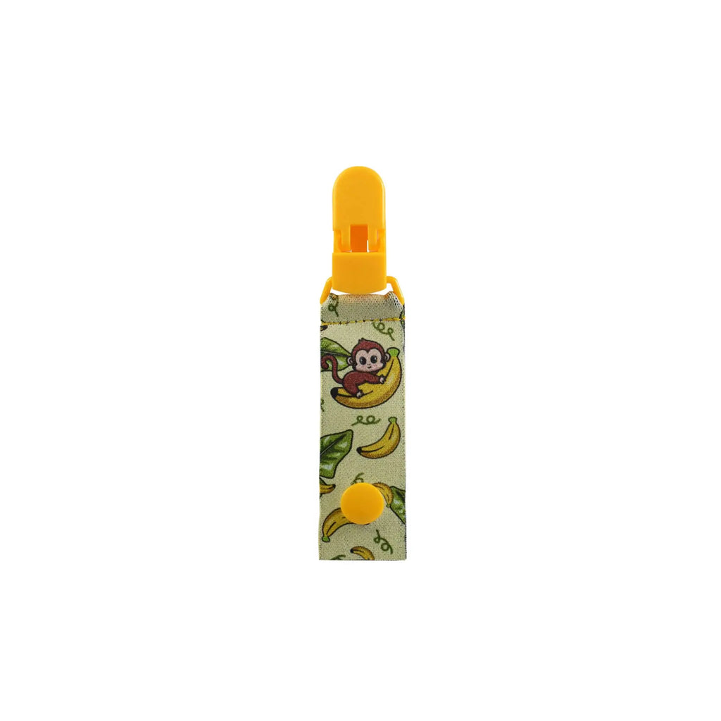 feeding tube clip kids monkey banana size medium organizer clip for stable tubing organization