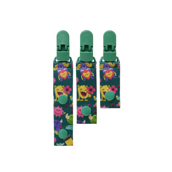 Fixeringsklämma för sond och medicinska slangar för barn (S, M, L eller Set) | Kaio-Tube Clip Kids