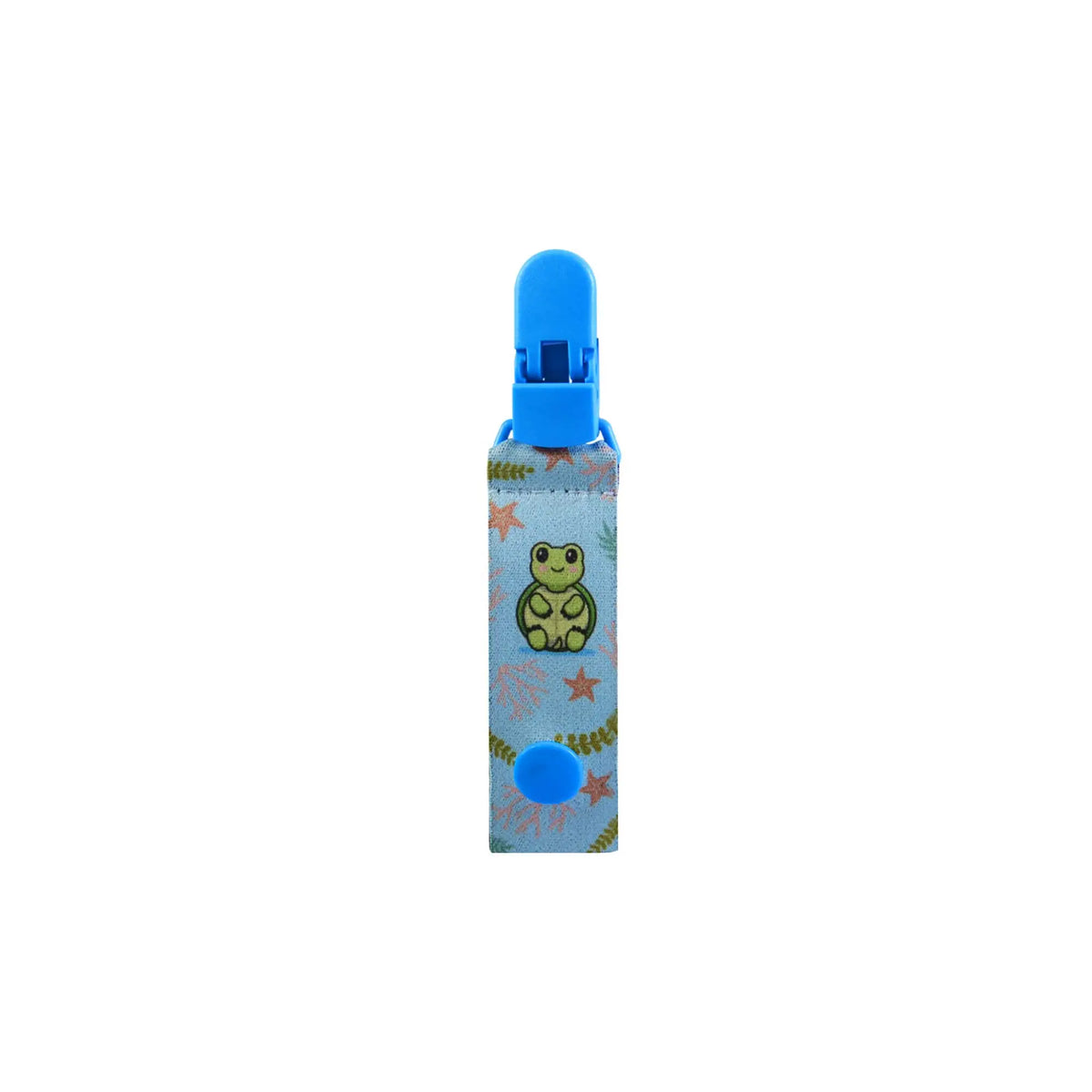 feeding tube clip kids turtles blue size medium organizer clip for safe tubing positioning