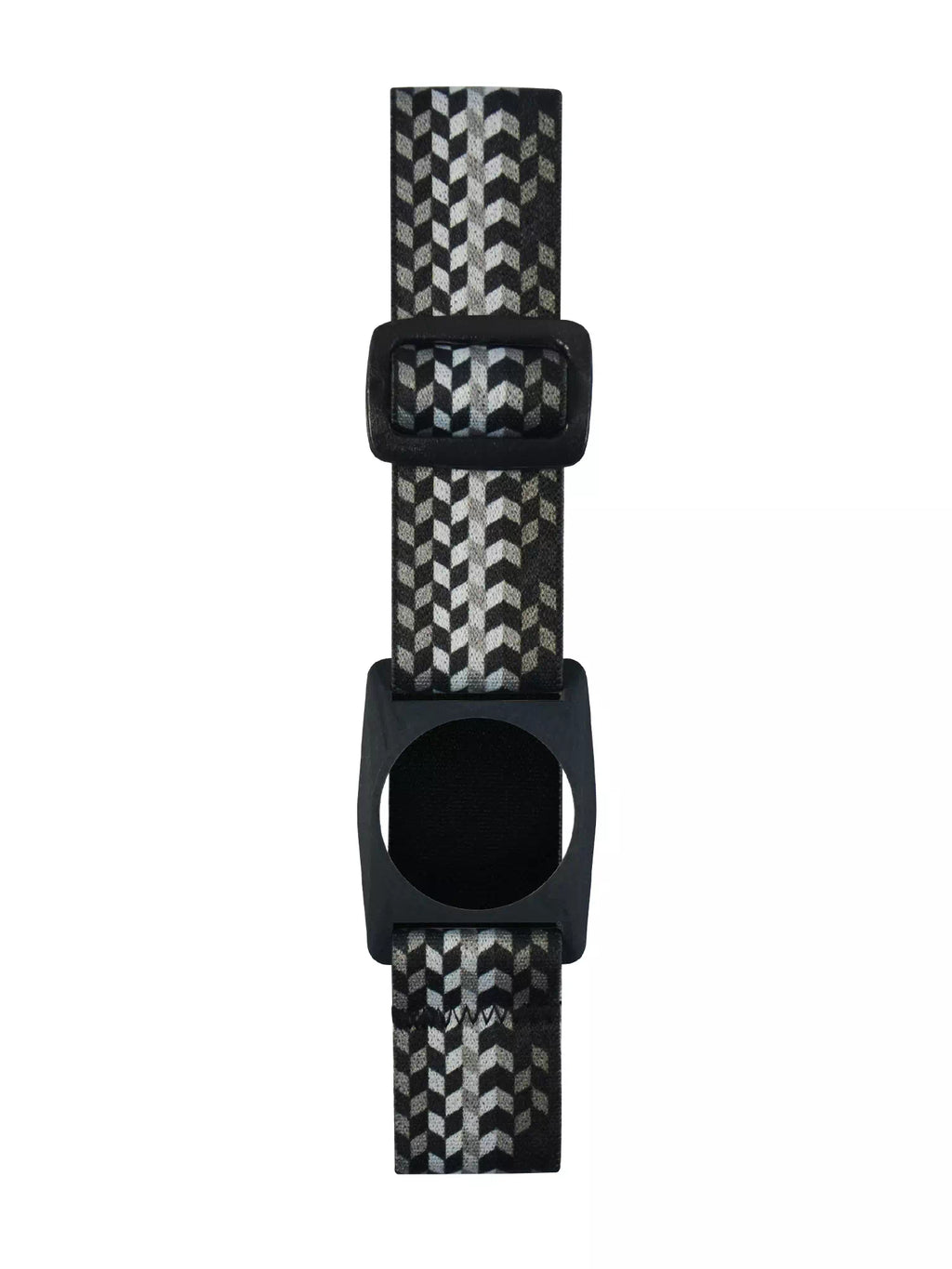 Freestyle Libre 2 adjustable armband with graphic design, offering secure sensor support and flexibility.