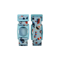 Freestyle Libre 2 sensor adjustable armband for children with colorful prints.