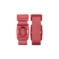 Adjustable armband for children, designed for Freestyle Libre 2 sensor, pink with secure fit and playful style.