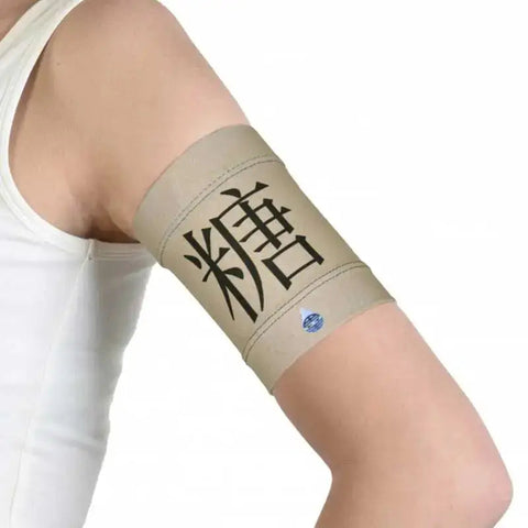 Armband för att hålla och skydda din glukossensor och pod - Dia-Band ADULTER