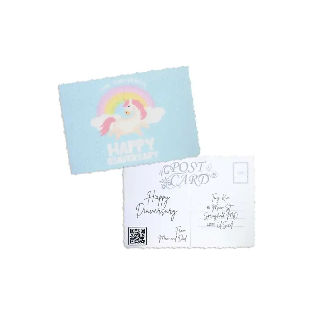 Diaversary Postcards - Kaio Cards