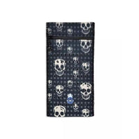 Insulin cooling wallet for kids with trendy skull design, fits two insulin pens or vials, keeps insulin cool for up to 48 hours.