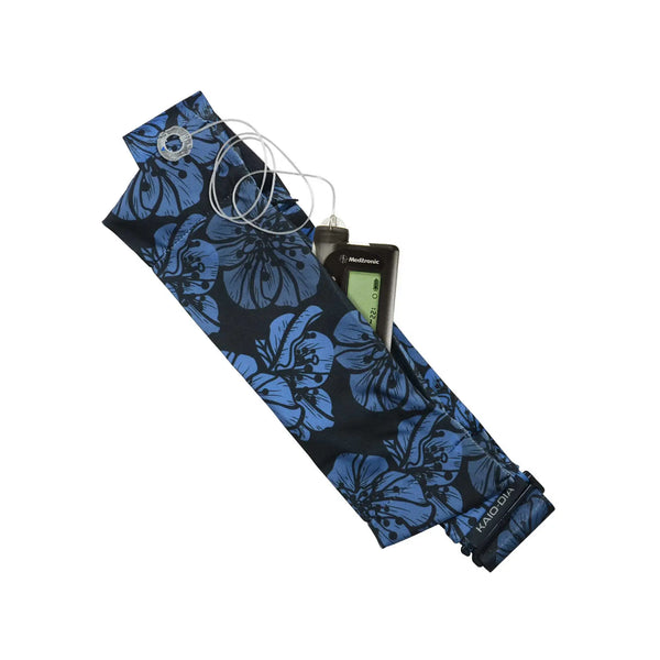 Justerbart insulinpumparbälte med G-krok – Midnight-kollektionen