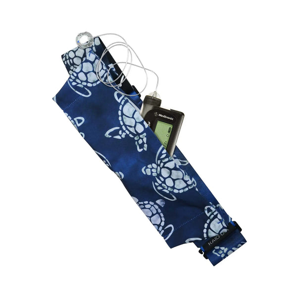 Justerbart insulinpumparbälte med G-krok – Mönster | Dia Belly-Belt 2