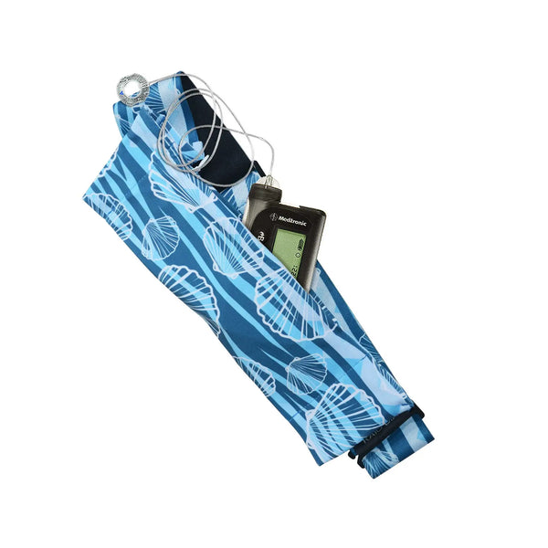 Justerbart insulinpumparbälte med G-krok – Mönster | Dia Belly-Belt 2