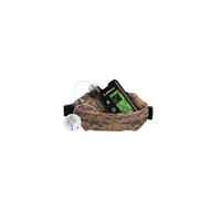 Elegant lace insulin pump pouch showcasing delicate design and secure fit.