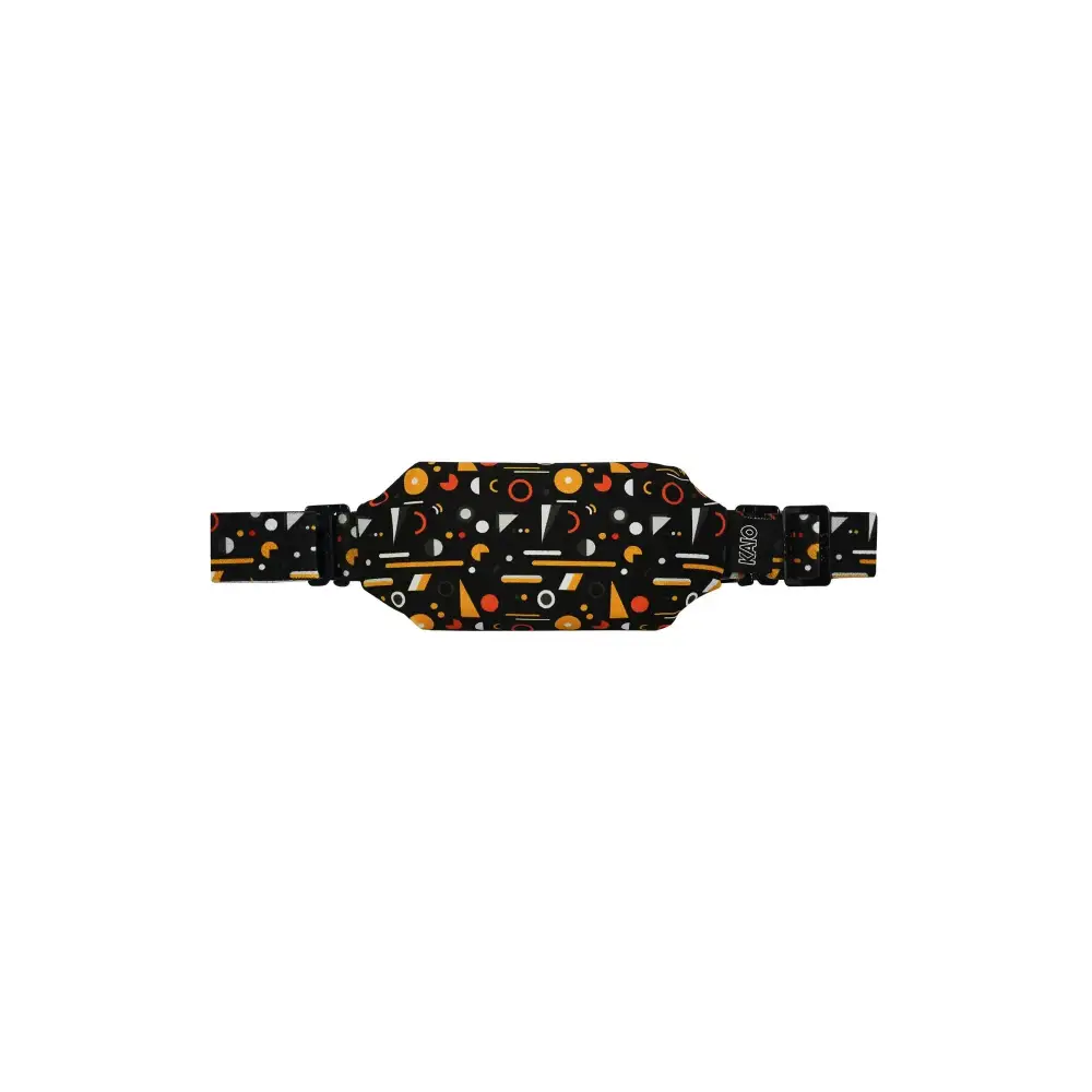 Patterned fanny pack with musical motifs designed for insulin pumps - Dia-Body Pouch